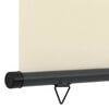 48419 vidaXL Balcony Side Awning 49.2"x98.4" Cream