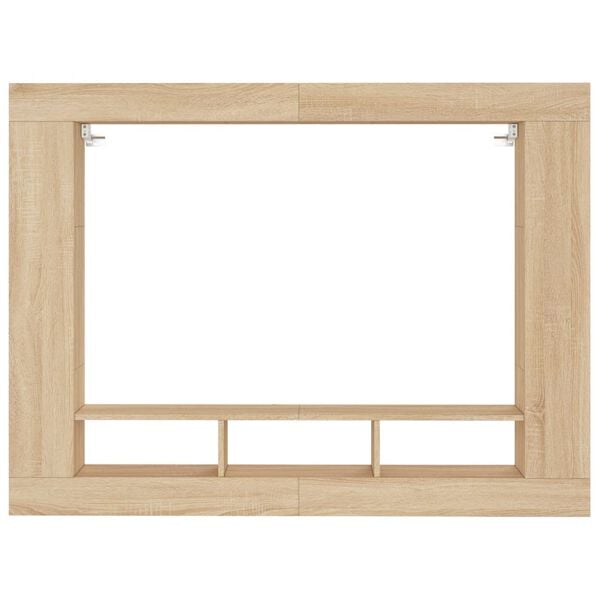 vidaXL TV Cabinet Sonoma Oak Engineered Wood Large TV Cabinet