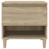 vidaXL Bedside Table Set of 2 Sonoma oak