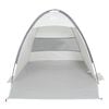 vidaXL Beach Tent 3-Person Grey Waterproof