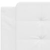 vidaXL Headboard Cushion White