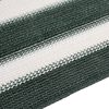 vidaXL Privacy Net Green and White 3.9x82.0' HDPE 0.82 oz/ft²