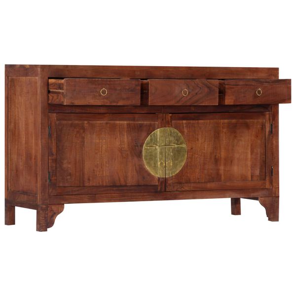vidaXL Sideboard Brown Solid Acacia Wood Large Sideboard Rectangular