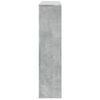 vidaXL Radiator Cover Concrete Grey 68.9x7.9x32.3" Engineered Wood