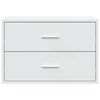 vidaXL Cabinet White Sideboard Rectangular Modern Stackable