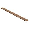 vidaXL WPC Solid Decking Boards with Accessories 32.8 '² 7.2 ' Teak (5x45009)
