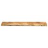 vidaXL Table Top Natural wood Solid rough mango wood 63 x 15.7 in
