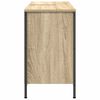 vidaXL Basin Cabinet Sonoma Oak Engineered Wood 35.4x13.6x23.6 in