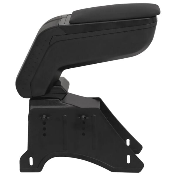 vidaXL Car Armrest Universal Black 5.5"x11.8"x(12.6"-19.1") ABS