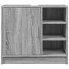 vidaXL Sink Cabinet Gray Sonoma Engineered wood Standard Sink Cabinet