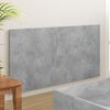 vidaXL Bed Headboard Concrete Grey Engineered Wood Double