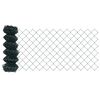 vidaXL Fence Post Green 82.02 x 1.97 ft (2.36 x 2.36 in mesh)