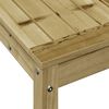 vidaXL Potting Table with Shelf 42.5"x13.8"x29.5" Impregnated Wood Pine