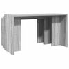 vidaXL Nesting Table Gray Sonoma Engineered wood Small, Medium, Large