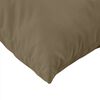 vidaXL Pallet Cushion Melange taupe 100% polyester Cushion Square