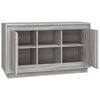 vidaXL Sideboard Grey Sonoma Engineered wood Medium Sideboard