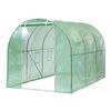 Nature Greenhouse Green Galvanized metal 11.5 x 6.6 x 6.6 ft