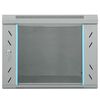 vidaXL Network Cabinet with Storage Gray 53 x 60 x 45 cm Steel