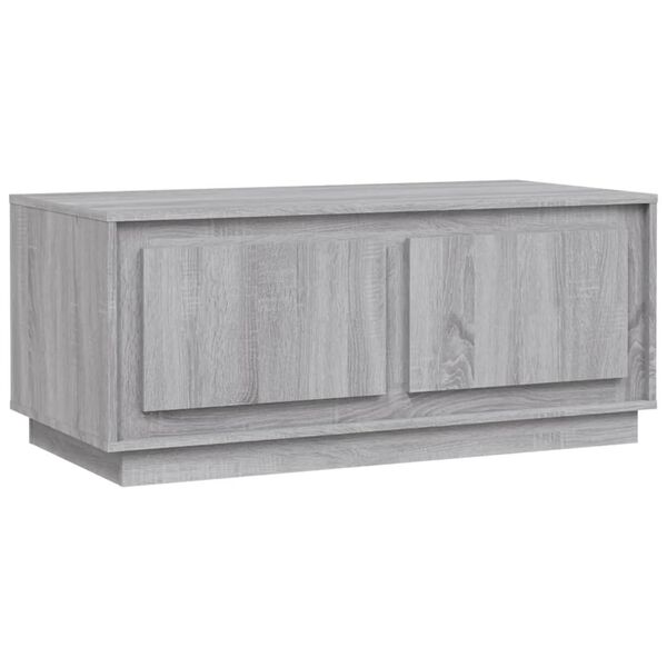 vidaXL Coffee Table Grey Sonoma Engineered wood Medium Coffee Table