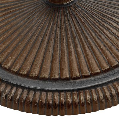vidaXL Umbrella Base Bronze 17.7"x17.7"x11.8" Cast Iron