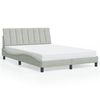 vidaXL Bed Frame Light Grey