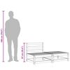 vidaXL Garden Sofa Natural Wood Solid Pine Wood Single Modular
