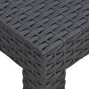 vidaXL Garden Lounge Set Anthracite Polypropylene with rattan look Large