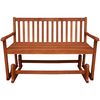 vidaXL Porch Glider/Swing Bench Acacia Wood