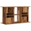 vidaXL Aquarium Stand Old wood Engineered wood Medium Shelving