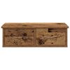 vidaXL Wall Cabinet Old Wood Engineered Wood 23.6x10.2x7.3 in