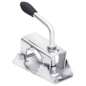 vidaXL Jockey Wheel Clamp 5.3x2.6x5.5" Galvanised Steel