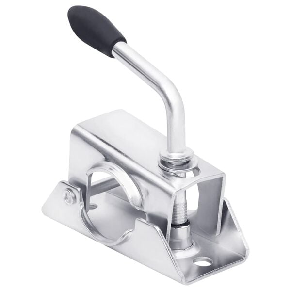 vidaXL Jockey Wheel Clamp 5.3x2.6x5.5" Galvanised Steel