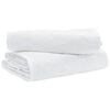 vidaXL 2-in-1 Duvet with Pillow 2 pcs White Down Feather