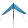 vidaXL Camping Tarp Blue 169.3x149.6x82.7" Waterproof