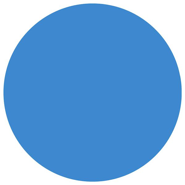 vidaXL Pool Cover Blue Polyethylene (PE) 7 feet in diameter Durable