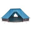 vidaXL Family Tipi Tent Folding with Roof Blue 680 x 430 x 270 cm