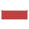 vidaXL Garden Bench Cushion Red Oxford fabric (100% polyester)