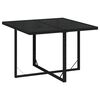 vidaXL Garden Dining Set Black PE Rattan 9 piece set Durable
