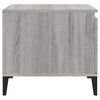 vidaXL Coffee Table Gray Sonoma Engineered wood Medium Coffee Table