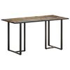 vidaXL Dining Table Mixed color finish