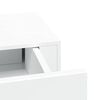vidaXL Wall-mounted Drawer Shelf White 40x23,5x3.9 " MDF