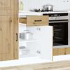 vidaXL Kitchen Base Cabinet Artisan Oak Engineered Wood Medium