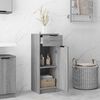 vidaXL Bathroom Cabinet Grey Sonoma Engineered Wood Bathroom Cabinet