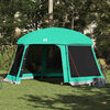 vidaXL Pool Tent with Removable Fly & Mesh Walls Sea Green 201.6x180.3"