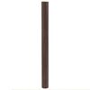 vidaXL Rug Dark Brown Bamboo, PP (polypropylene) 31.5 x 39.4 in