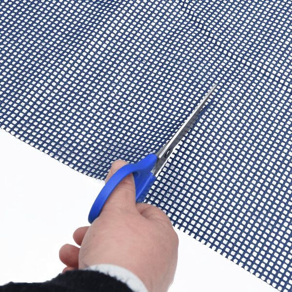 vidaXL Tent Carpet Blue 11.5x8.2'