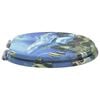 vidaXL WC Toilet Seats 2 pcs with Soft Close Lids MDF Dolphins Design (2x143930)