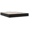 vidaXL Ottoman Bed Frame Black Faux leather, Metal, Plywood, Engineered wood