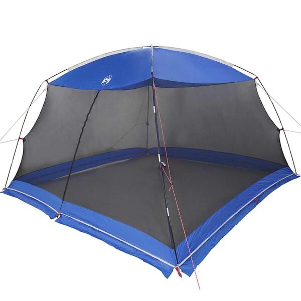 vidaXL Mosquito Tent with Roof Azure Blue 149.61 x 149.61 x 88.58 in