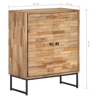 vidaXL Sideboard Reclaimed Teak Wood 23.6"x11.8"x29.5"